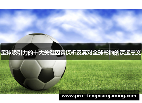 足球吸引力的十大关键因素探析及其对全球影响的深远意义